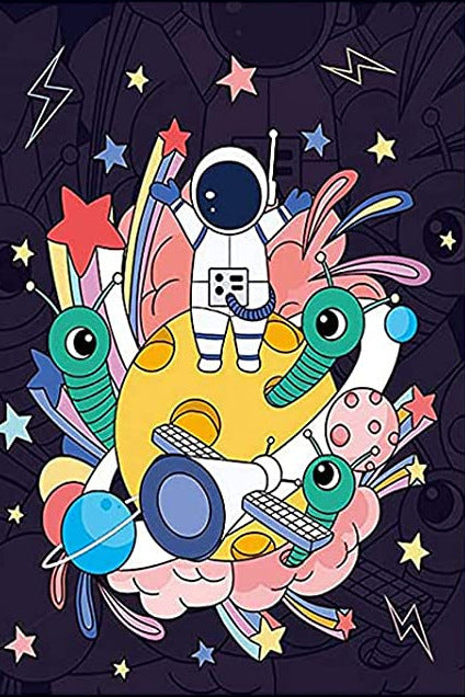 5D Diamond Painting Kit - Astronaut