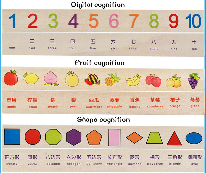 Mathematical Matching Montessori Wood Box