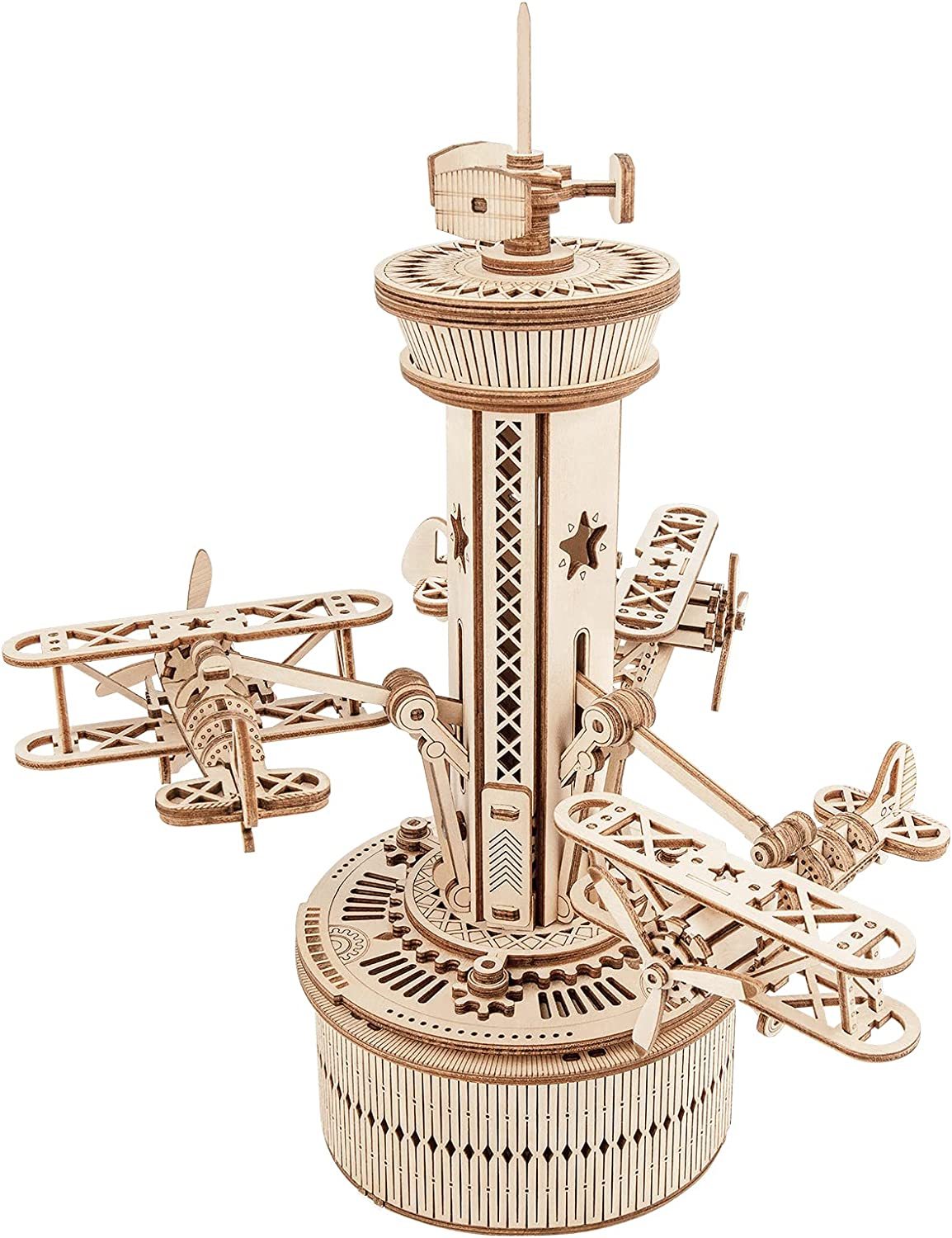 STEM Self-Assembly Building Kit Airplane- Control Tower