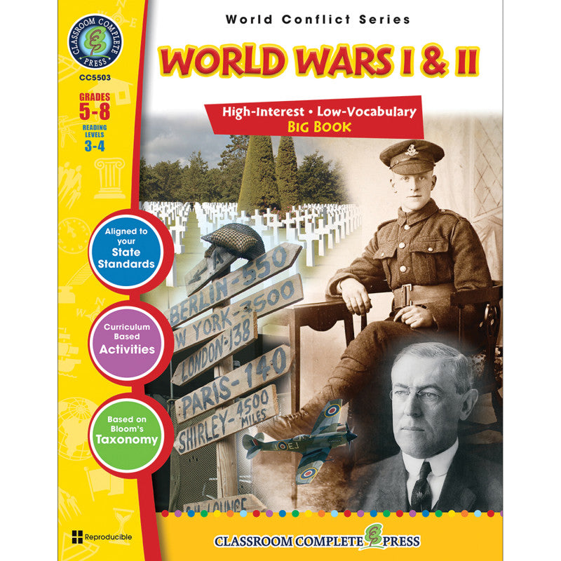 WORLD CONFLICT SERIES WORLD WARS I AND II BIG HISTOY BOOK