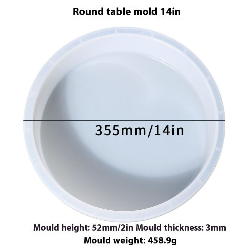 Diy Oversized Round Table Epoxy Mold Kit