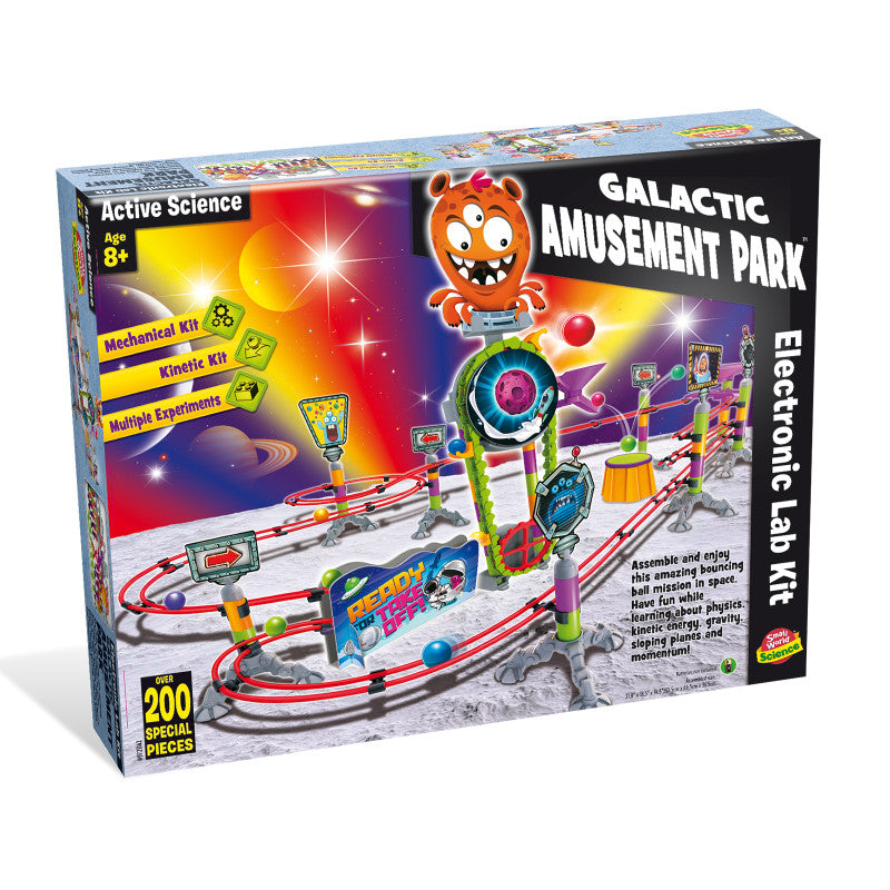 GALACTC AMUSMNT PARK ELECTRONIC LAB ACTIVE SCIENCE KIT