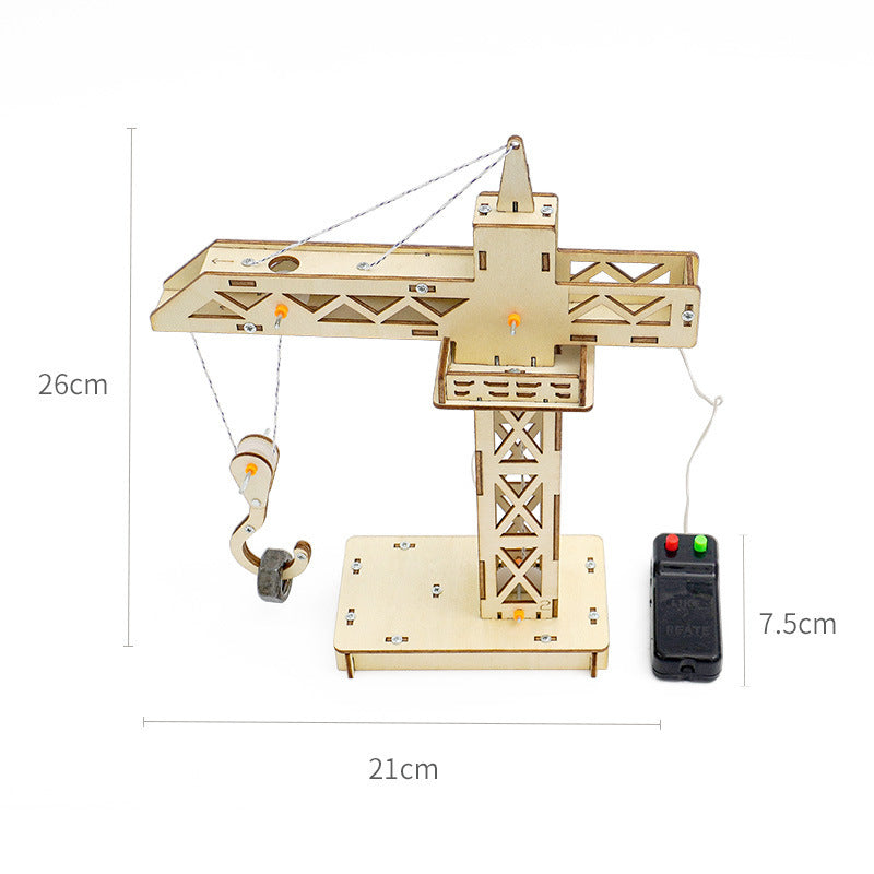 Handmade Small Crane STEM Kit