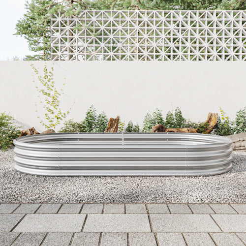 Raised Garden Bed Outdoor, Oval