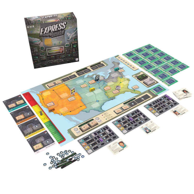 EXPRESS ROUTE BOARD GAME