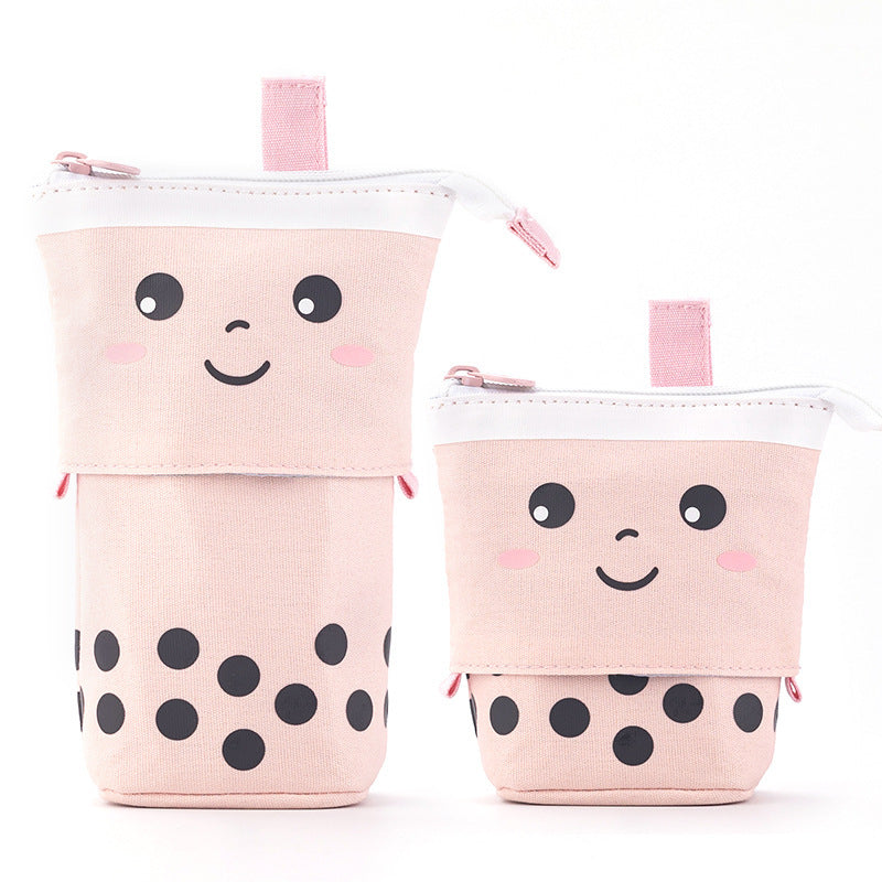 Boba Pen Holder Stationery Storage Bag