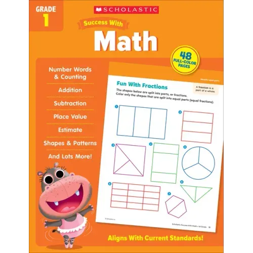 Scholastic Success with Math Grade 1 Workbook