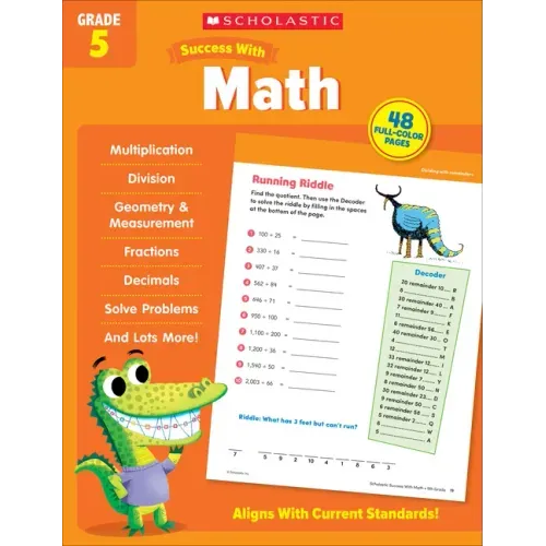Scholastic Success with Math Grade 5 Workbook