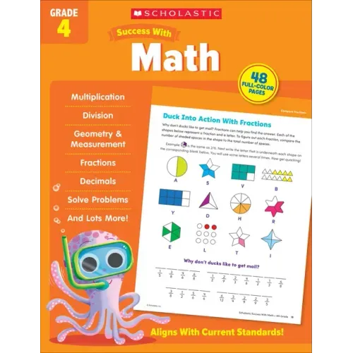 Scholastic Success with Math Grade 4 Workbook
