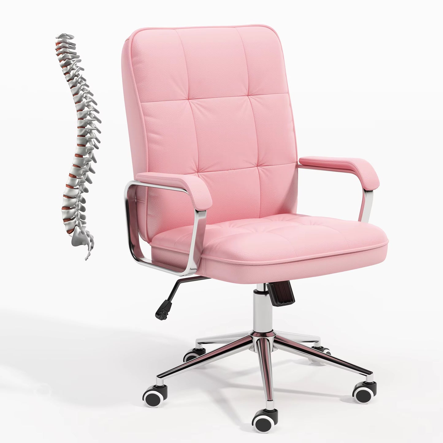 Computer Leather Desk Office Chair
