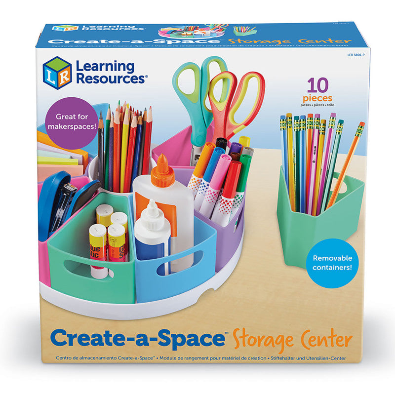 CREATE-A-SPACE STORAGE CENTR PASTEL