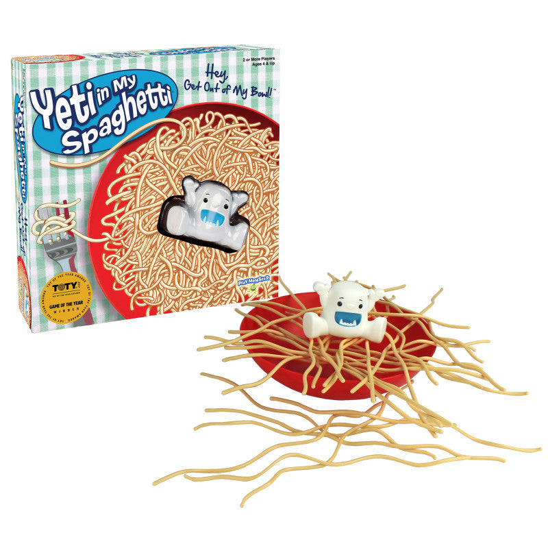 YETI IN MY SPAGHETTI HEY GET OUT OF MY BOWL