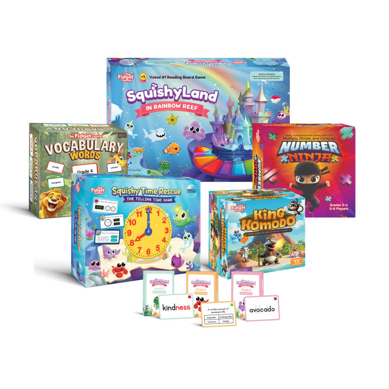 GRADES 3-5 SHARK TANK BUNDLE THE FIDGET GAME