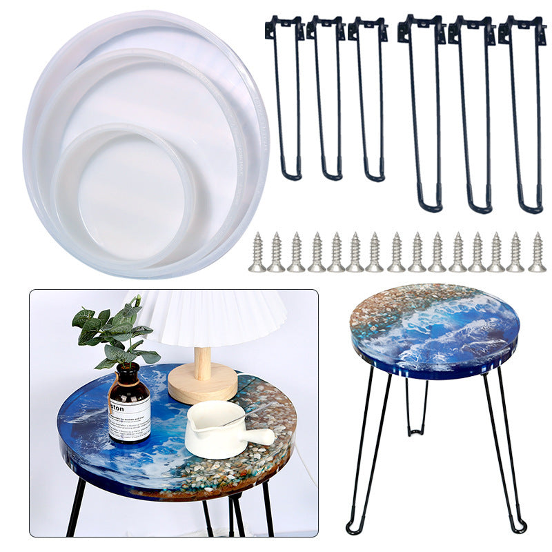 Diy Oversized Round Table Epoxy Mold Kit