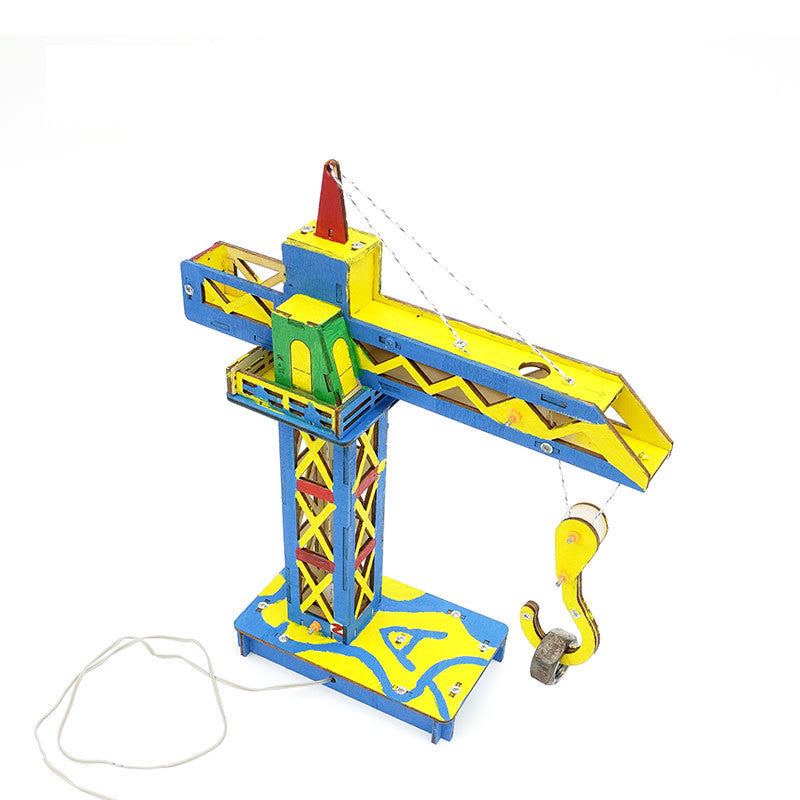 Handmade Small Crane STEM Kit