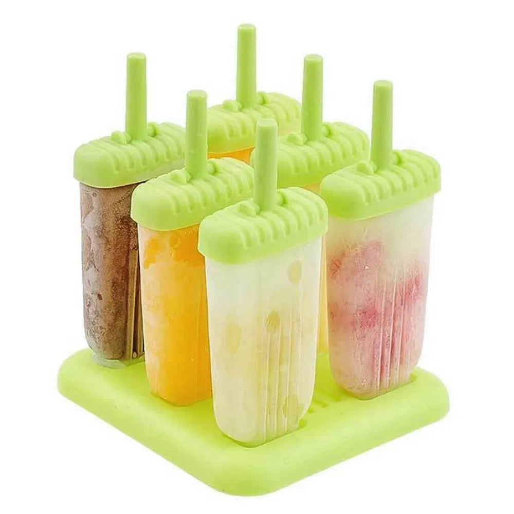 6Pcs Popsicle Molds Reusable