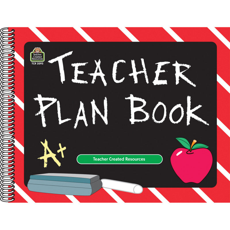 TEACHER PLANER BOOK CHALKBOARD