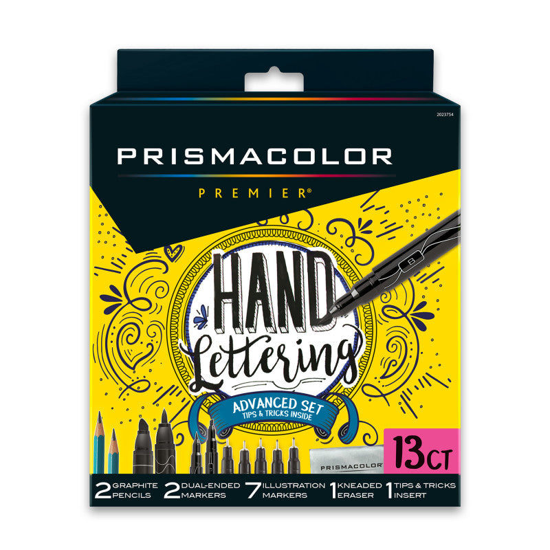 HAND LETTERING ADVANCED SET 13CT PRISMACOLOR PREMIER