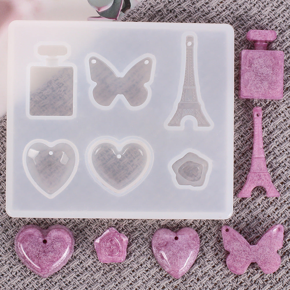 Home Simple Crystal Epoxy Pendant Mould