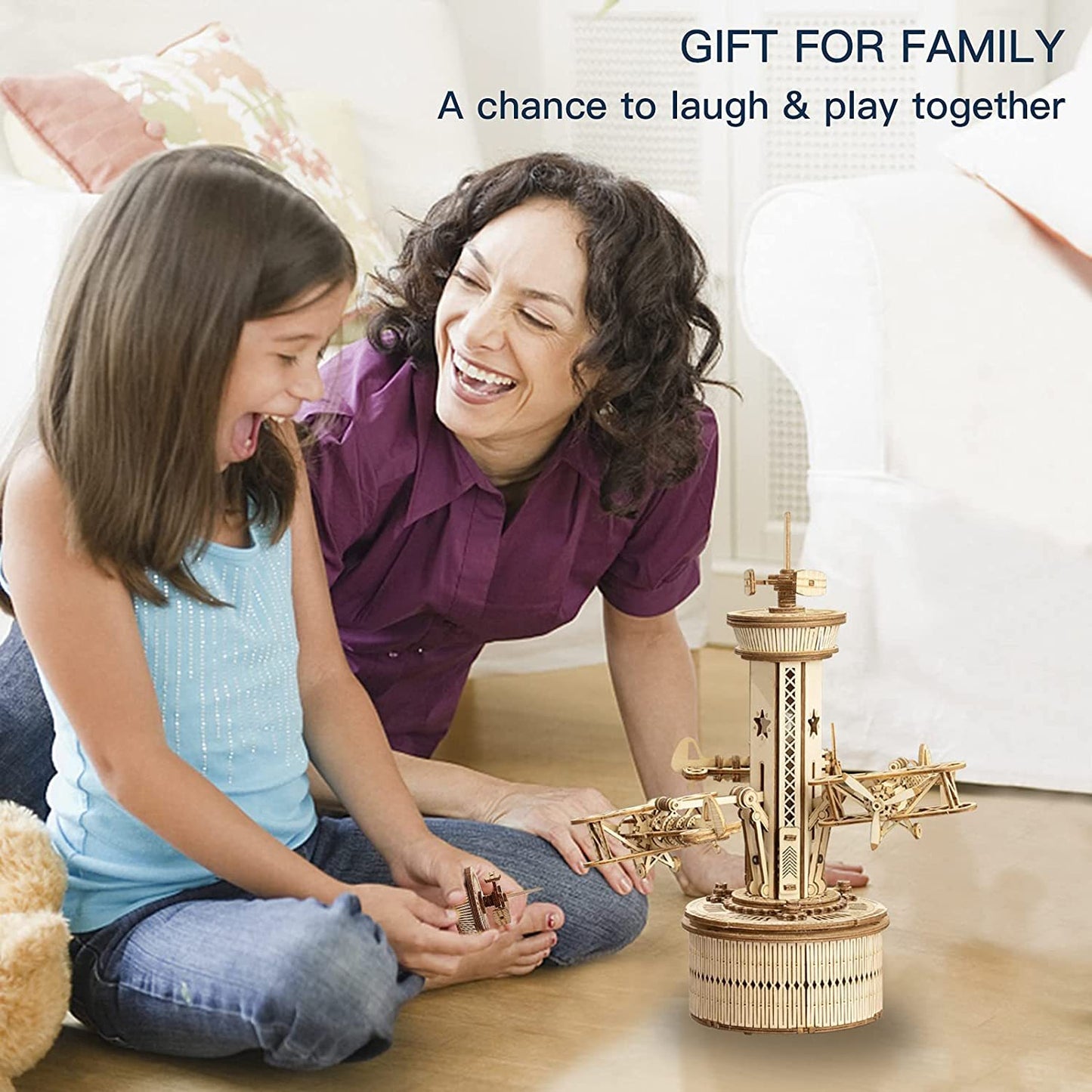 STEM Self-Assembly Building Kit Airplane- Control Tower