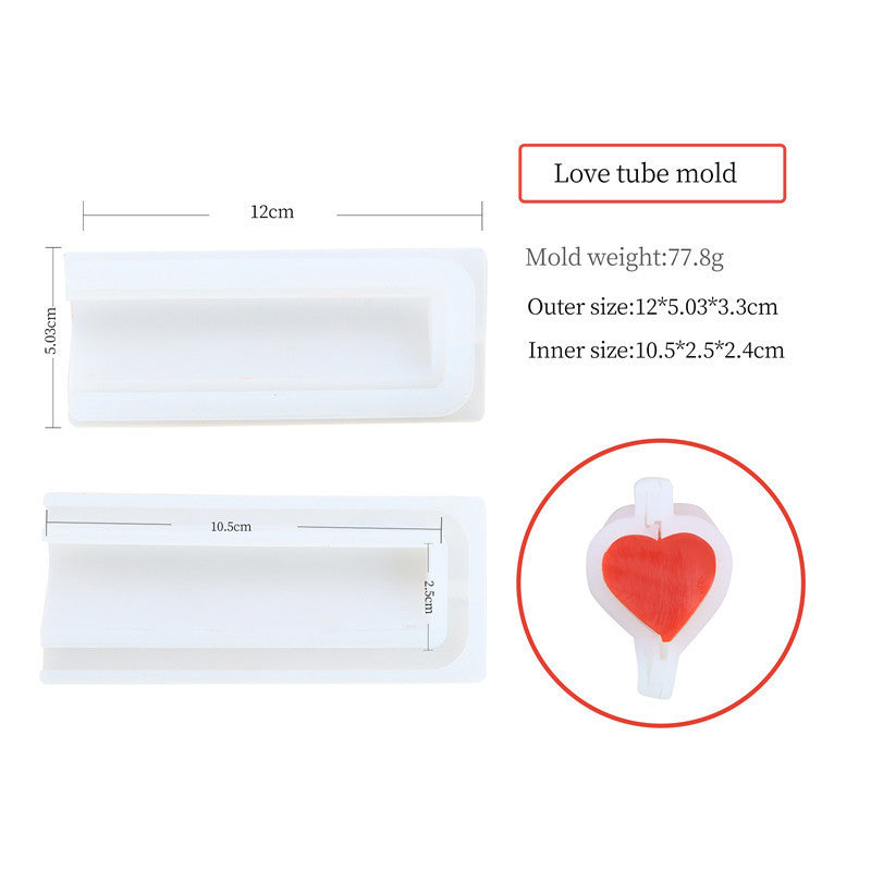 Silicone Tube Mold Soap Molds