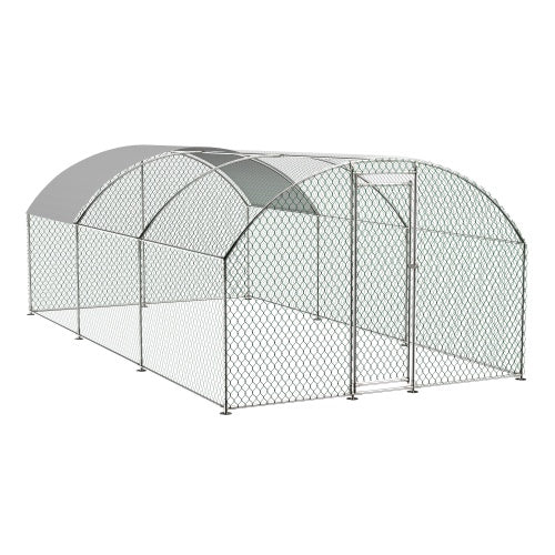 Large Chicken Coop Metal Track With Waterproof And UV Cover