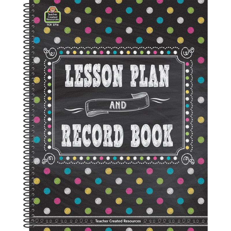 CHALKBOARD BRIGHTS LESSON PLAN AND RECORD BOOK
