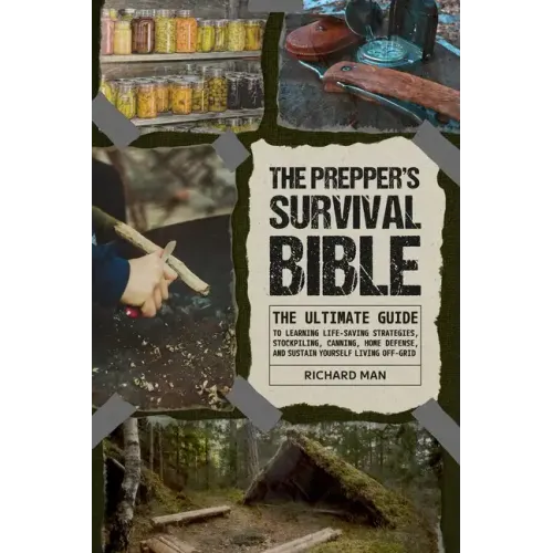 The Prepper's Survival Bible: The Ultimate Guide to Learning Life-Saving Strategies, Stockpiling, Canning, Home Defense, and Sustain Yourself Living