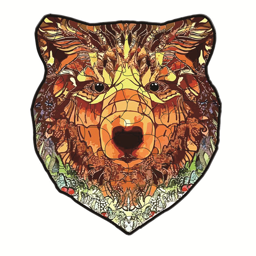 Animal Shaped Wooden Jigsaw Puzzles