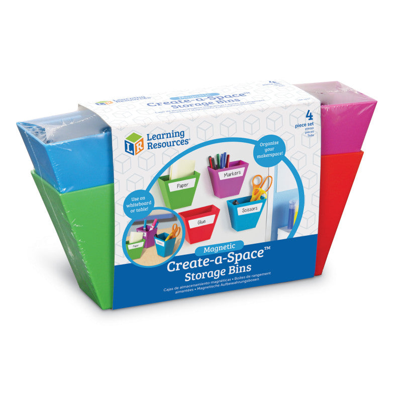 MAGNETIC CREATE SPACE STORAGE BINS