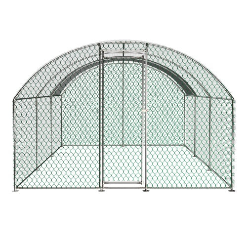 Large Chicken Coop Metal Track With Waterproof And UV Cover