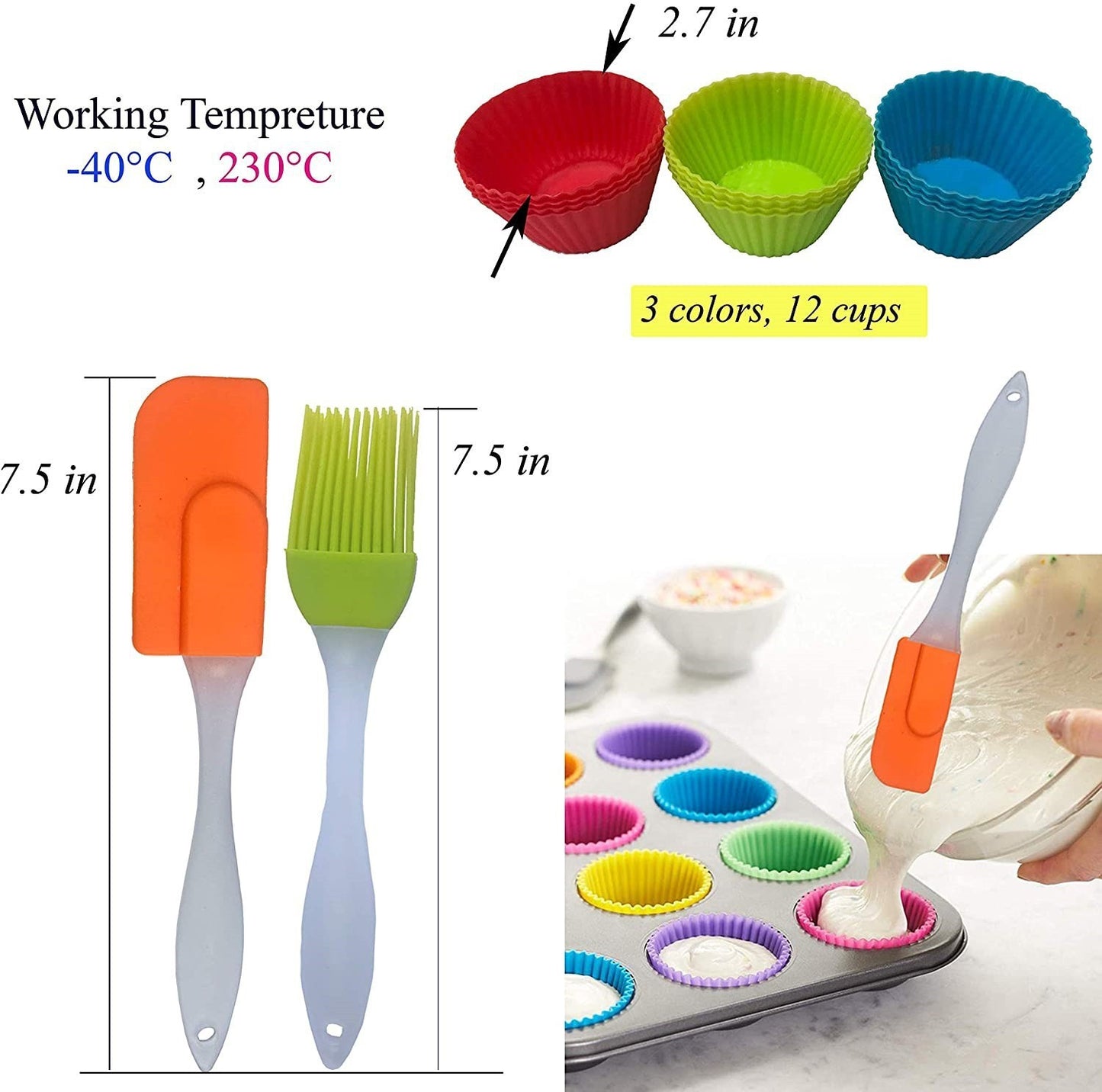 Silicone Mold Baking set