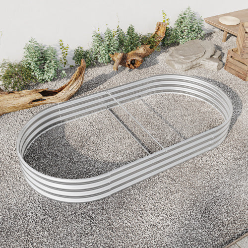 Raised Garden Bed Outdoor, Oval
