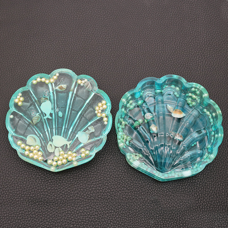 Crystal Epoxy Scallop Shape Resin Silicone Mould