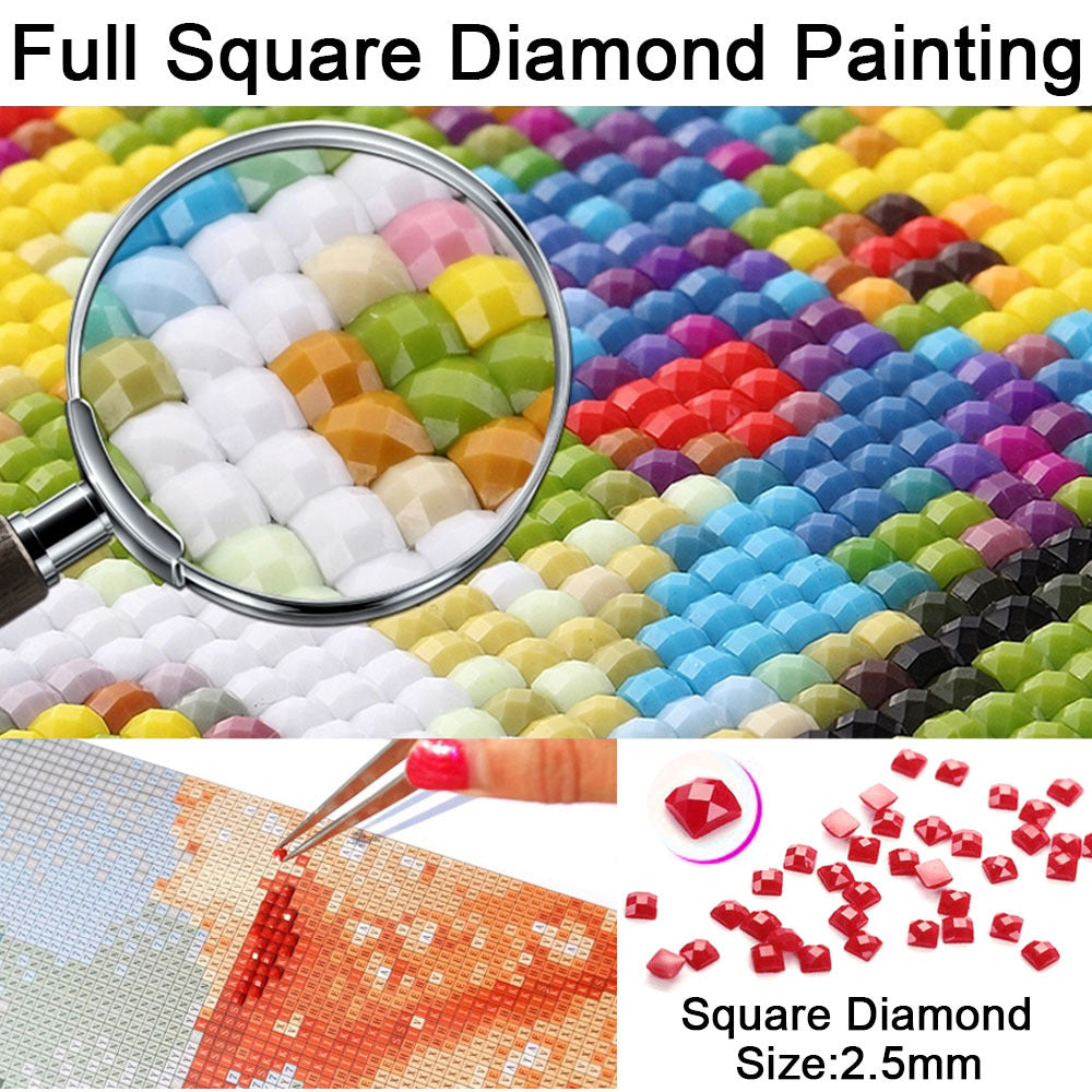 5D Fox Theme Diamond Painting