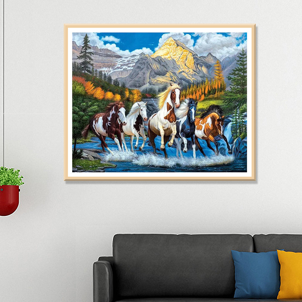 5D Animal Diamond Painting Horse