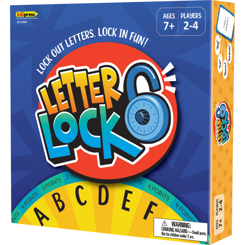 LETTER LOCK BOARD GAME