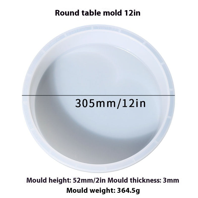 Diy Oversized Round Table Epoxy Mold Kit