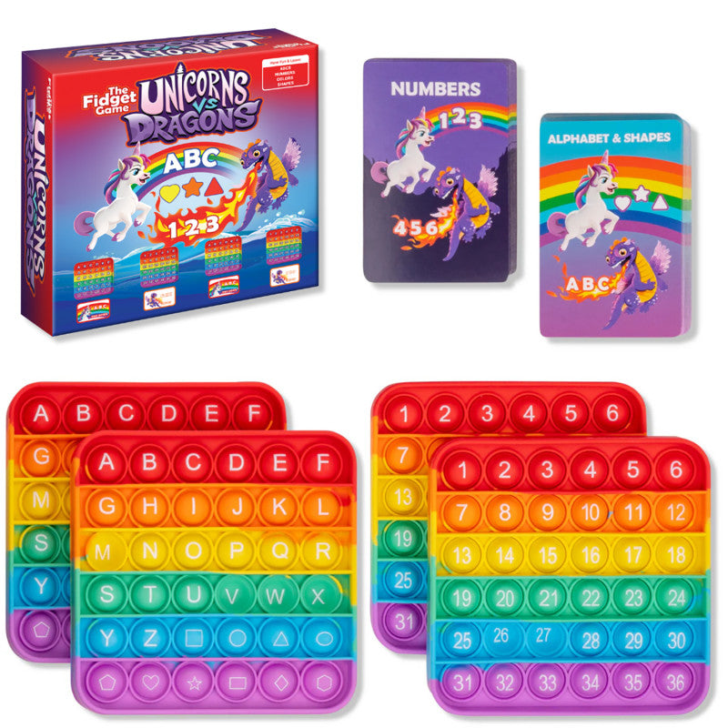 UNICORNS VS DRAGONS THE FIDGET GAME