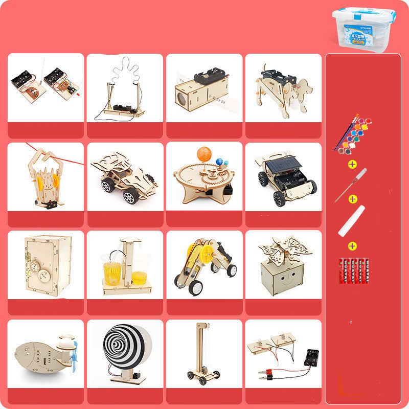 Physical Science Equipment Experimental Materials Pack STEM DIY Kit (Large Kit)