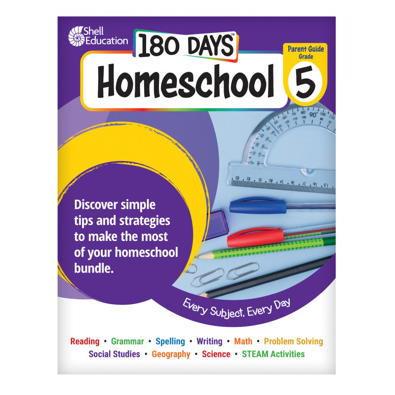 180 DAYS HOMESCHOOL GRADE 5 SET