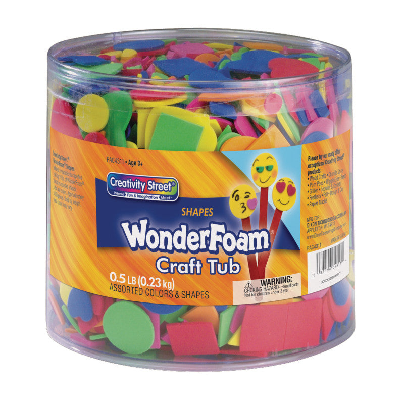 WONDERFOAM SHAPES .5LB TUB