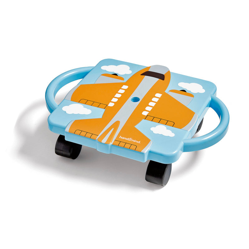 PLANE GLIDER SCOOTER BOARD ORANGE