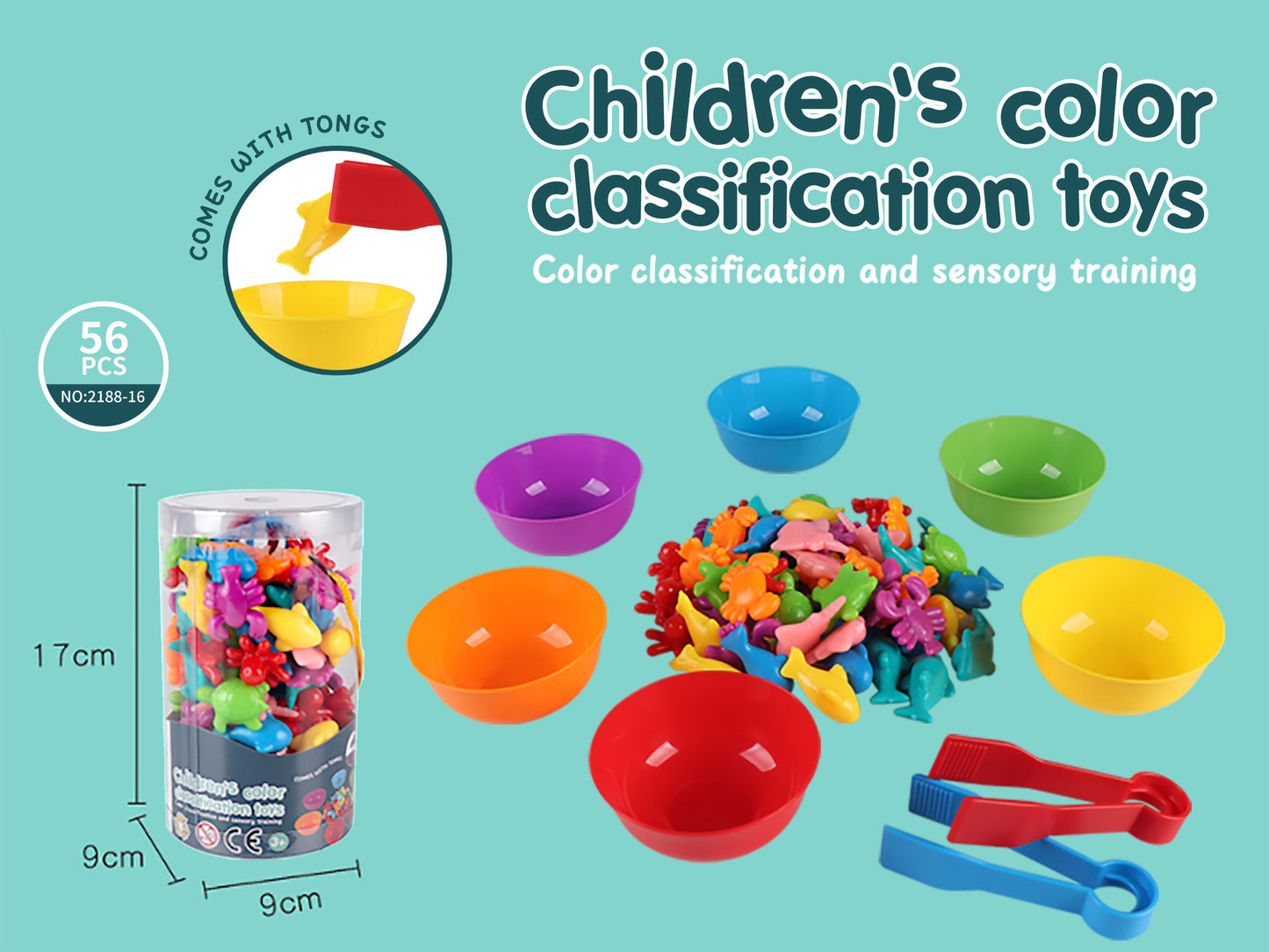 Rainbow Counting Math Kit