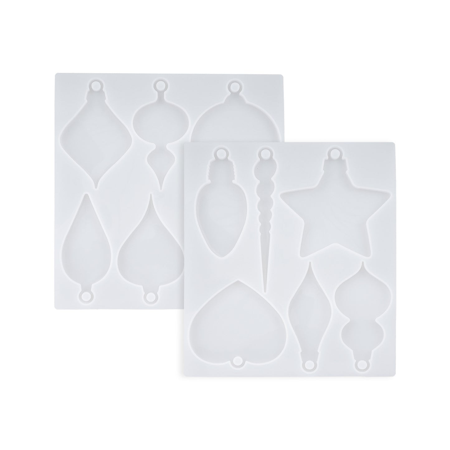 Diy Crystal Resin Christmas Ornament Epoxy Mold