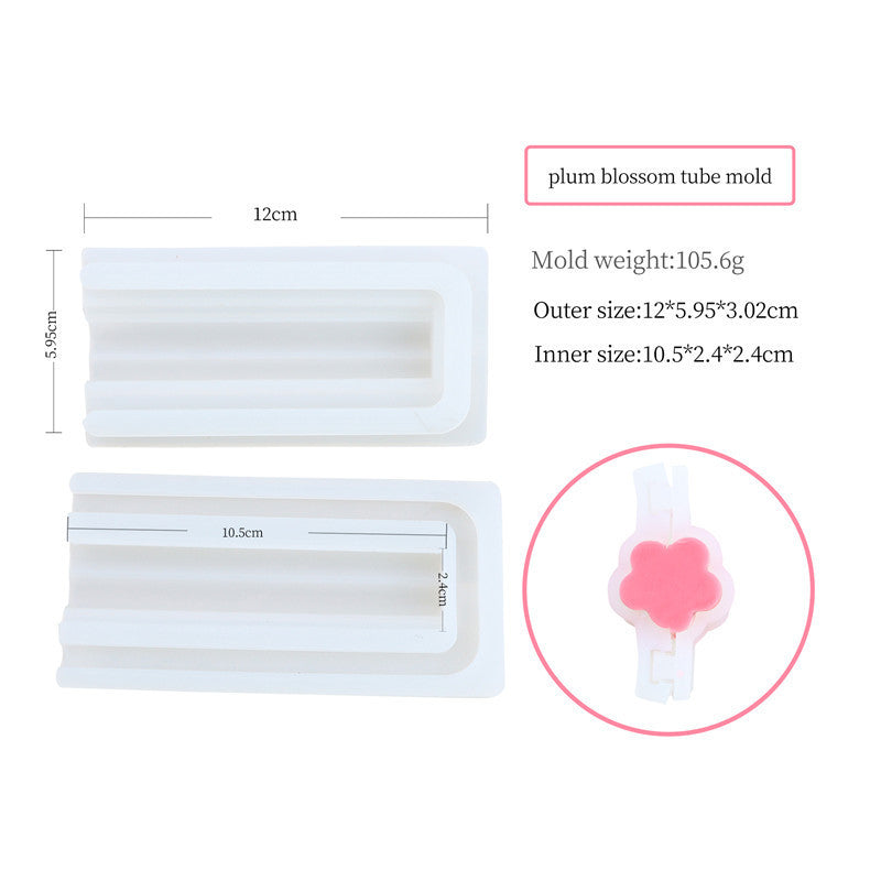 Silicone Tube Mold Soap Molds