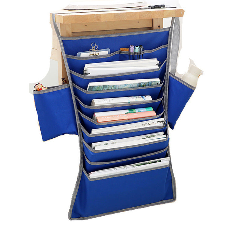 Desk Large Capacity Book Storage Hanging Bag