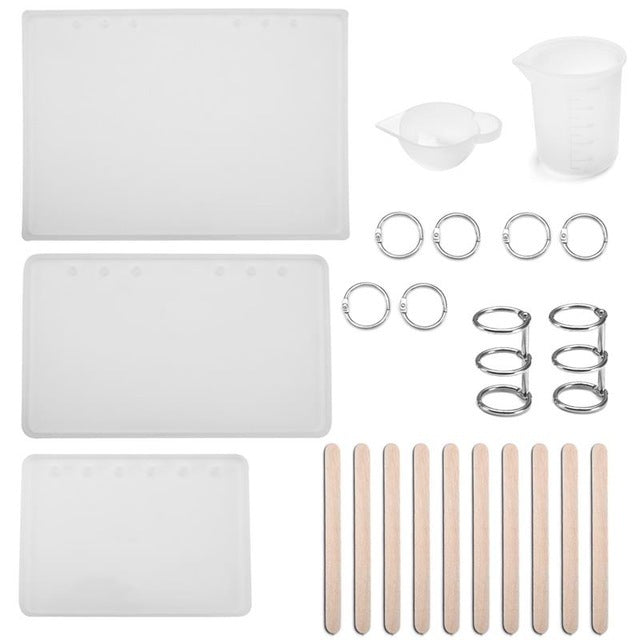 Resin Jewelry Silicone Molds Tools Set UV Epoxy