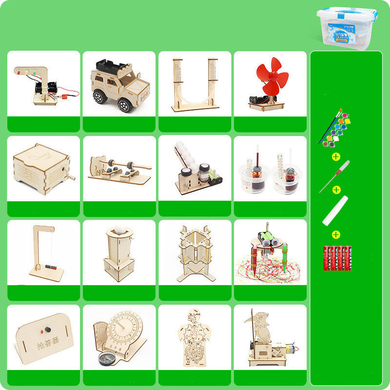 Physical Science Equipment Experimental Materials Pack STEM DIY Kit (Large Kit)