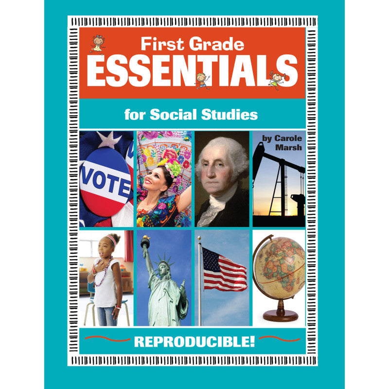 FIRST GRADE ESSENTIALS FOR SOCIAL STUDIES HISTORY BOOK